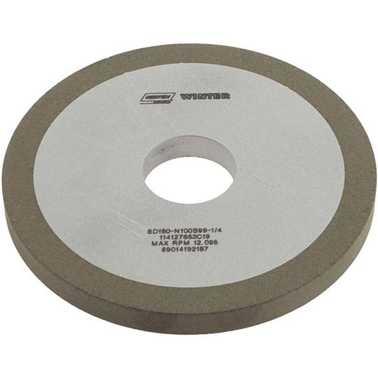 Norton 69014192187 Surface Grinding Wheel 3" Dia, 1/4" Thick, 3/4" Hole, 180 Grit