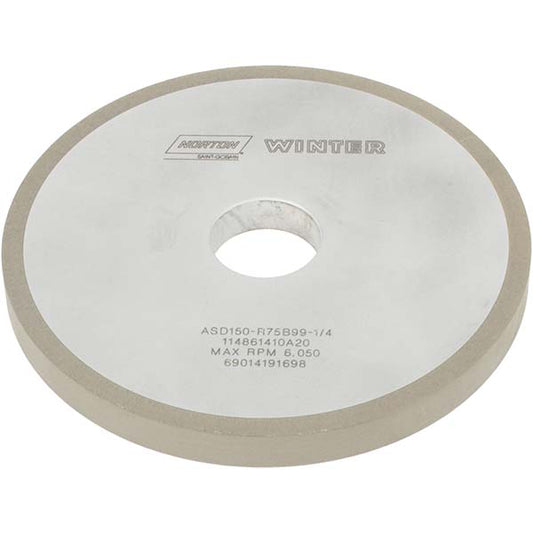Norton 69014191698 Surface Grinding Wheel 6" Dia, 1/2" Thick, 1-1/4" Hole, 150 Grit