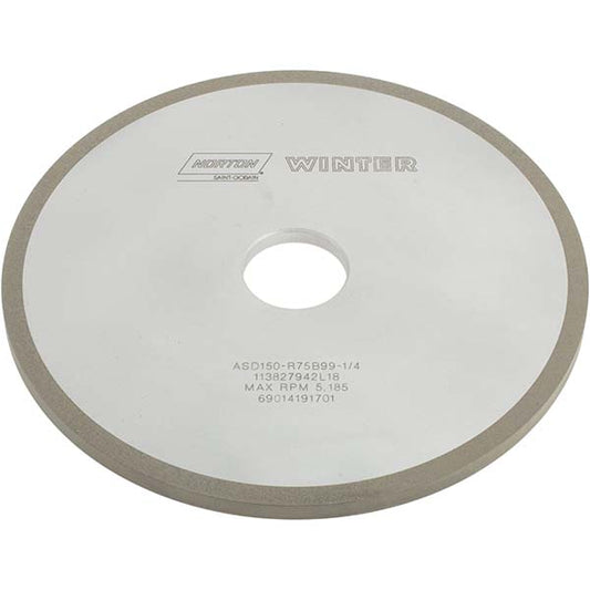 Norton 69014191701 Surface Grinding Wheel 7" Dia, 1/4" Thick, 1-1/4" Hole, 150 Grit