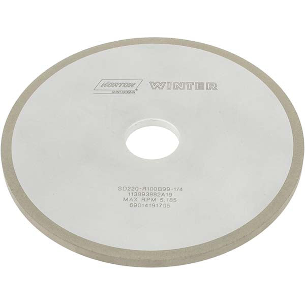Norton 69014191705 Surface Grinding Wheel 7" Dia, 1/4" Thick, 1-1/4" Hole, 220 Grit