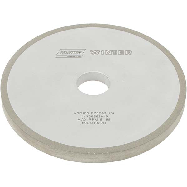 Norton 69014192211 Surface Grinding Wheel 7" Dia, 1/2" Thick, 1-1/4" Hole, 100 Grit