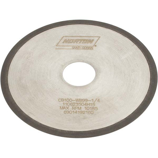 Norton 69014192160 Surface Grinding Wheel 6" Dia, 1-1/4" Hole, 100 Grit