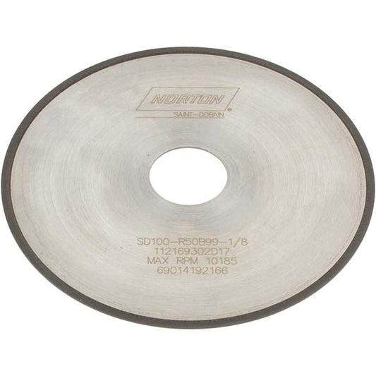 Norton 69014192166 Surface Grinding Wheel 6" Dia, 1-1/4" Hole, 100 Grit