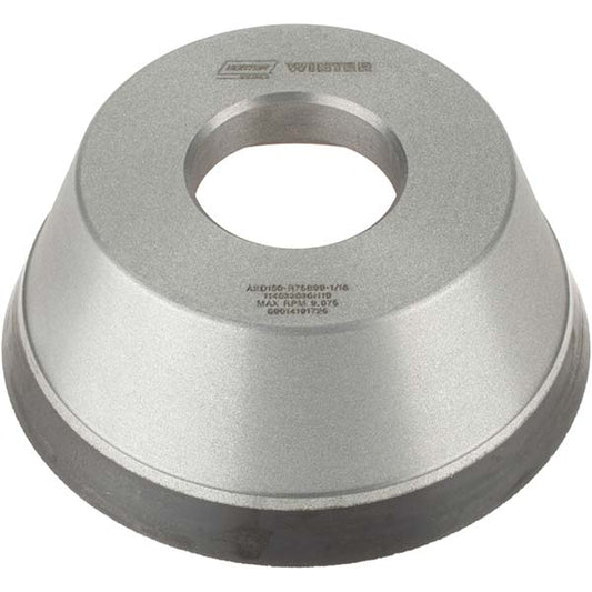 Norton 69014191725 Tool & Cutting Grinding Wheel  3-3/4" Dia,  3/8" Width,  1-1/4" Hole,  150 Grit,  Type 11V9
