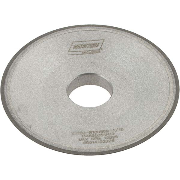 Norton 69014192228 Tool & Cutting Grinding Wheel 3" Dia, 150 Grit, Type 12