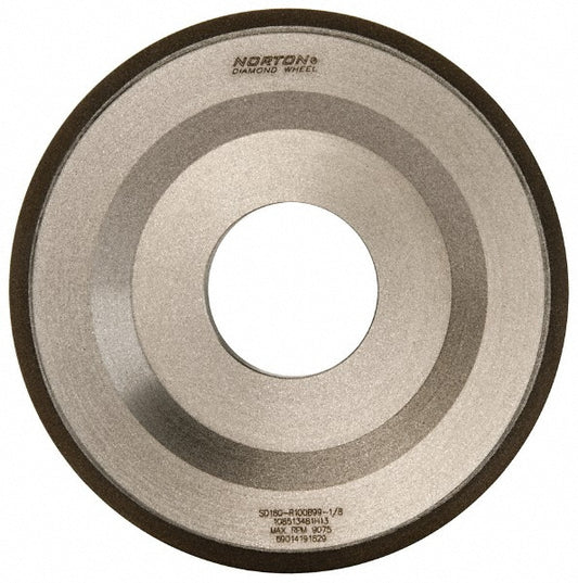 Norton 69014191629 Tool & Cutting Grinding Wheel 4" Dia, 180 Grit, Type 12
