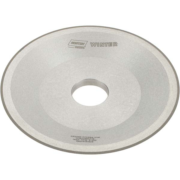 Norton 69014191628 Tool & Cutting Grinding Wheel 6" Dia, 150 Grit, Type 12
