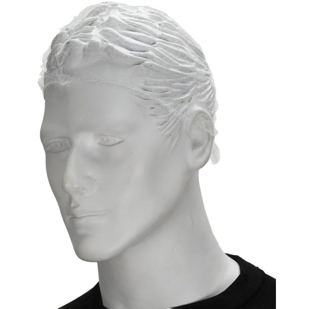 PRO-SAFE KM-109I-LRG-WHITE Hairnet White, Size 28", Pack