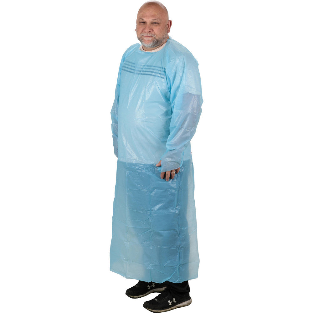 PRO-SAFE KM-ISO-TL-BLUE-A Isolation Gown Blue, Universal, Pack