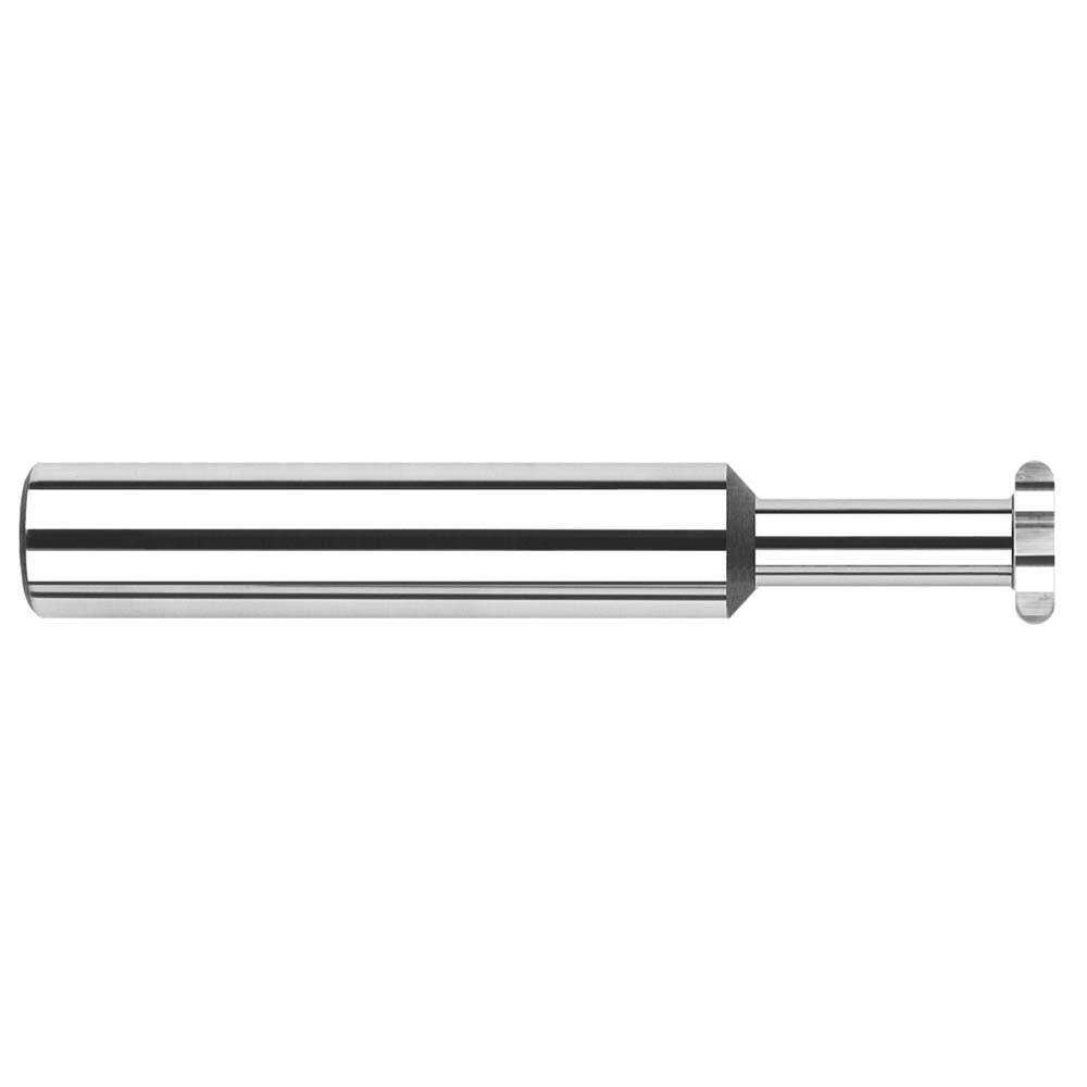 Harvey Tool 43408 Woodruff Keyseat Cutter 5/8" Cut Dia, 1/4" Cut Width, 5/8" Shank Dia, Straight Tooth
