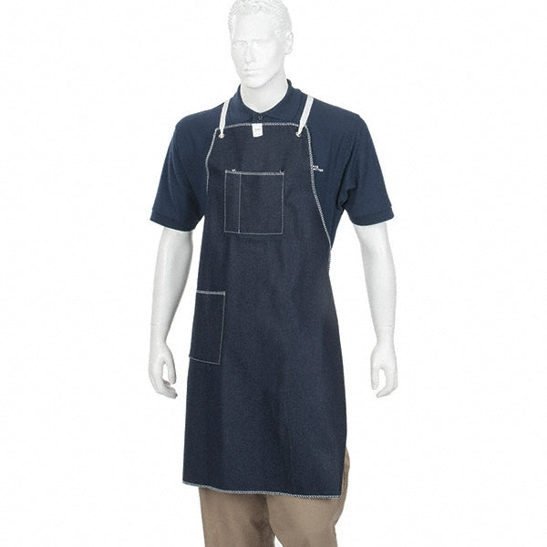 Ansell 950325 Bib Apron General Purpose Protection,  Blue