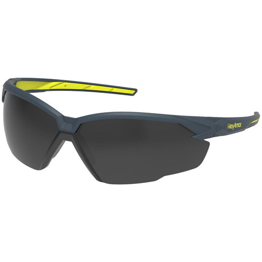 HexArmor 11-31013-13 Safety Glasses Glasses Style Welding  Lens Coating Anti-Fog Scratch-Resistant  Frame Style Half-Framed  Frame Design Wrap Around  Lens Color Gray  Frame Color Charcoal Yellow