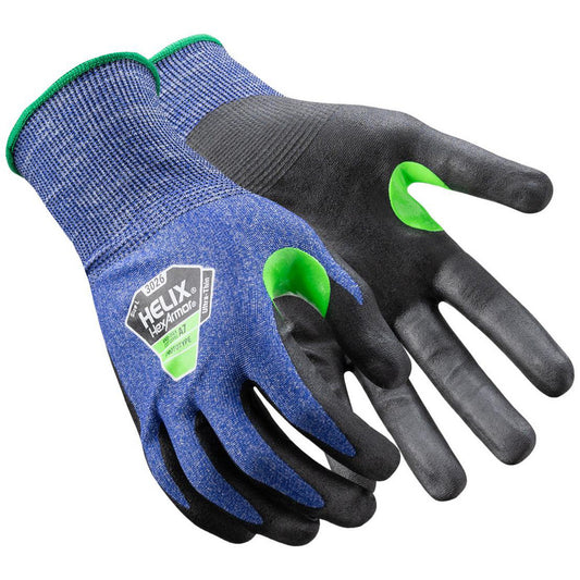 HexArmor 3026-XL (10) Cut & Puncture Resistant Gloves Style Knit  Coating Material Nitrile  Coating Coverage Palm & Fingertips  Glove Type Cut, Puncture & Abrasion-Resistant  ANSI/ISEA Cut Resistance Level A7  Primary Material HPPE Blend