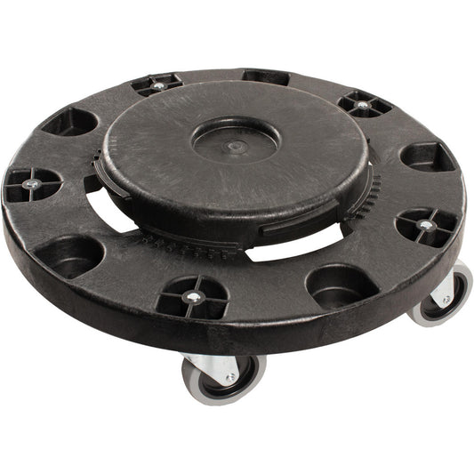 Carlisle 3691103 Bronco™ Round Trash Container Dolly