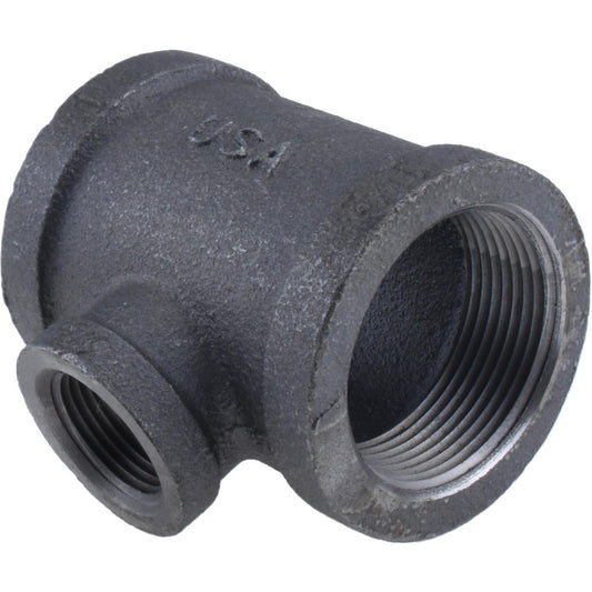 Value Collection B130R 40X20 Black Reducer 1-1/2 x 1-1/2 x 3/4", Threaded