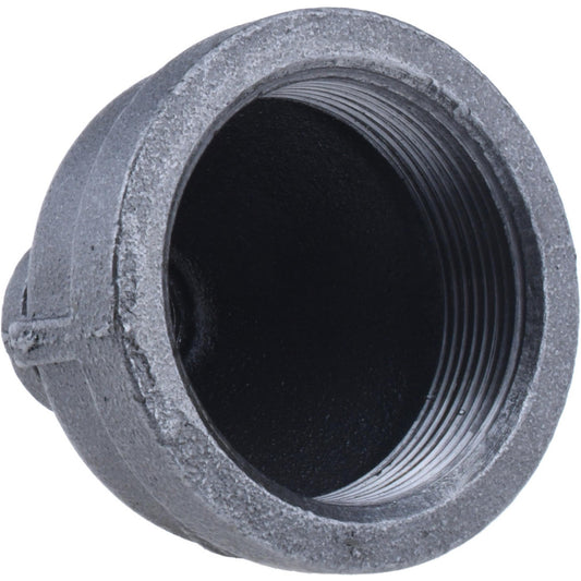 Value Collection B240 50X15 Black Reducing Coupling 2 x 1/2", Threaded