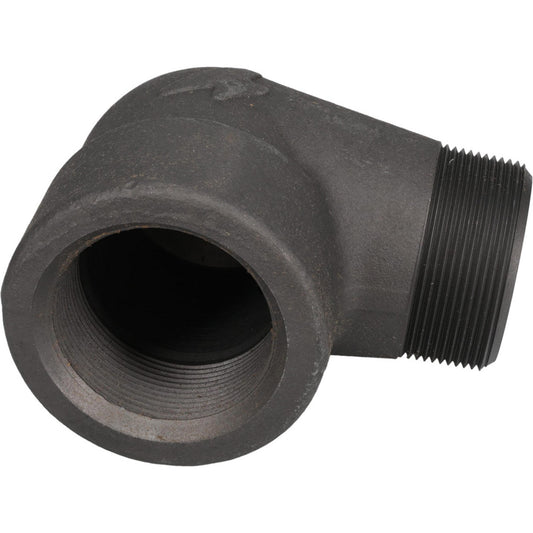 Anvil 0361109705 Black 90 deg Street Elbow 2", Threaded