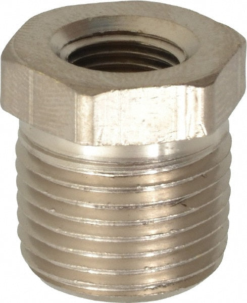 Value Collection PC110NB-62 Brass Pipe Bushing 3/8x1/8" Fitting, FNPT x MNPT