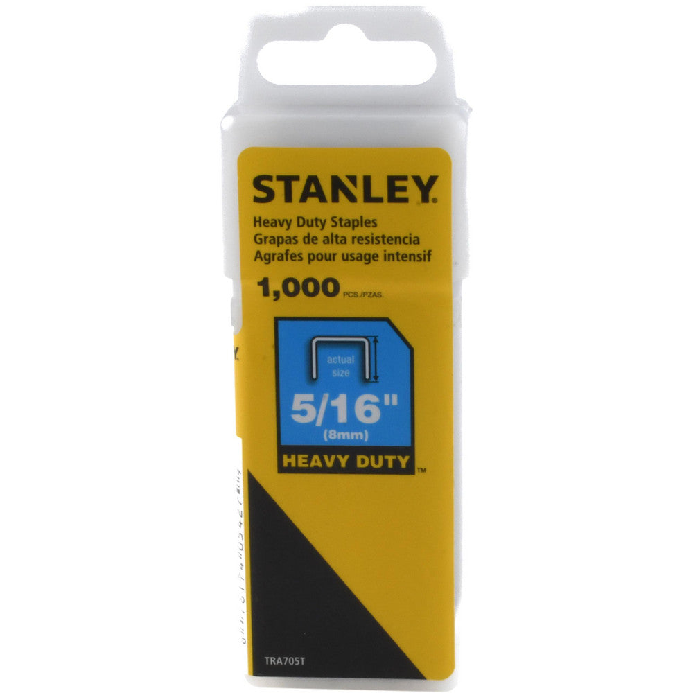 Stanley TRA705T Galvanized Steel Heavy-Duty Power Crown Staple 5/16" Leg Length