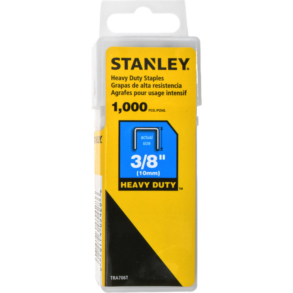 Stanley TRA706T Galvanized Steel Heavy-Duty Power Crown Staple 3/8" Leg Length