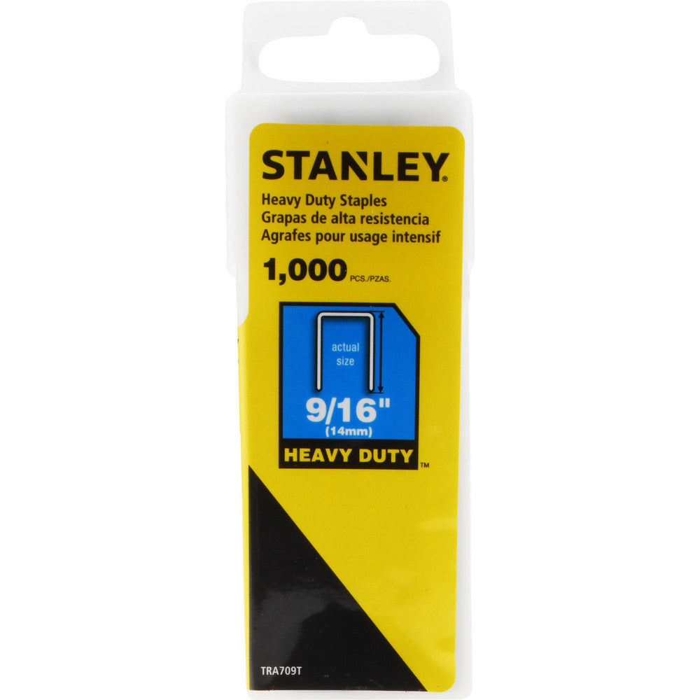Stanley TRA709T Galvanized Steel Heavy-Duty Power Crown Staple 9/16" Leg Length