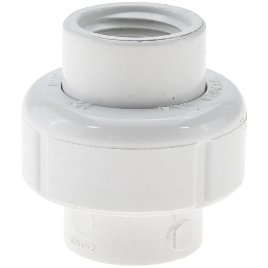 Value Collection 498-005 1/2" PVC Plastic Pipe Union with EPDM O-Ring