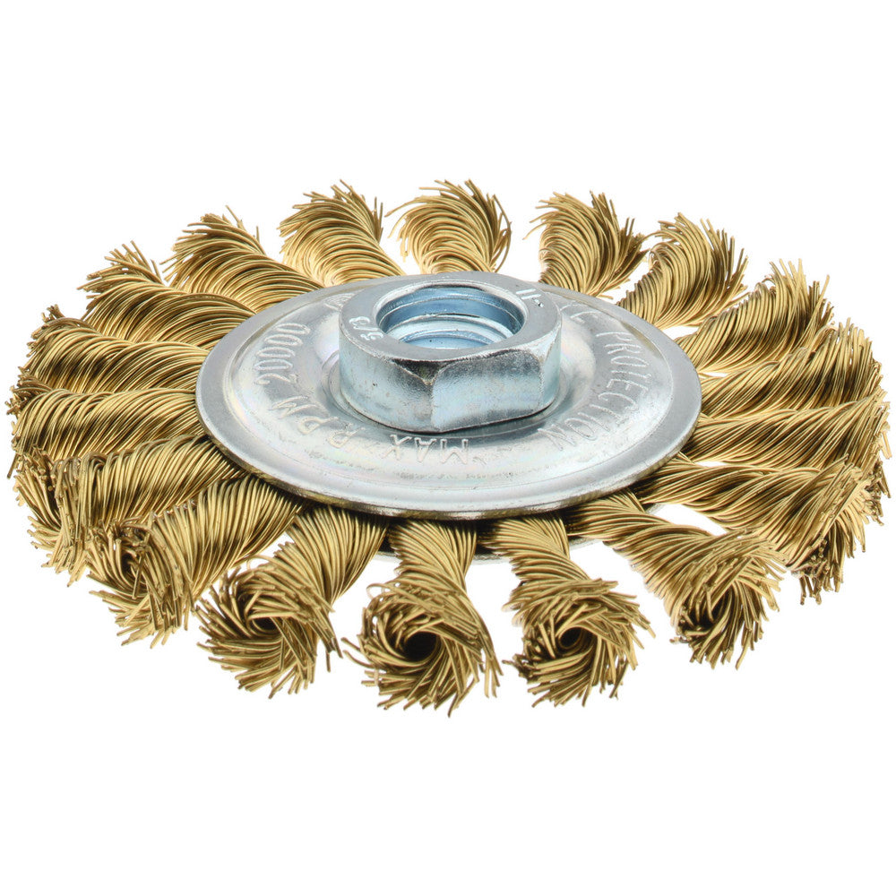 Value Collection 1510058350 Wheel Brush 4" Wheel Dia, Knotted
