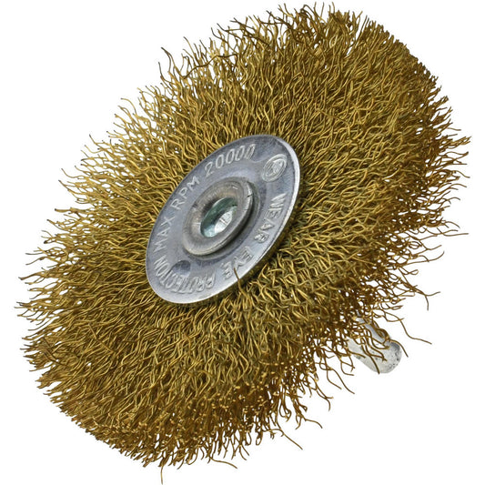 Value Collection 53075063351 Wheel Brush 3" Wheel Dia, Crimped