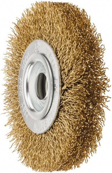 Value Collection 0310012350 Wheel Brush 4" Wheel Dia, Crimped