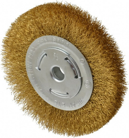 Value Collection 0315010330 Wheel Brush 6" Wheel Dia, Crimped