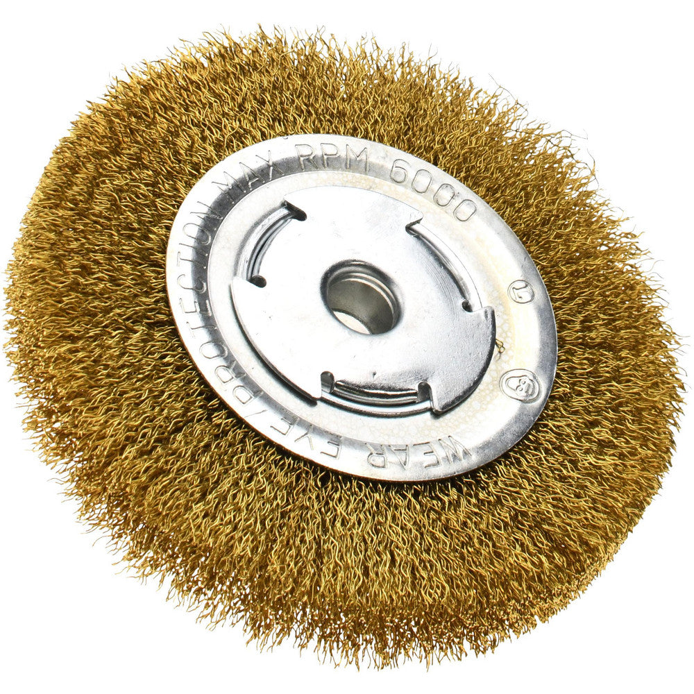 Value Collection 0315010335 Wheel Brush 6" Wheel Dia, Crimped