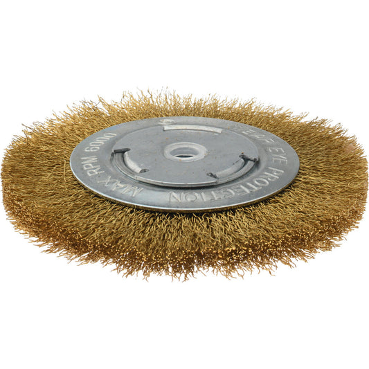 Value Collection 0315012335 Wheel Brush 6" Wheel Dia, Crimped