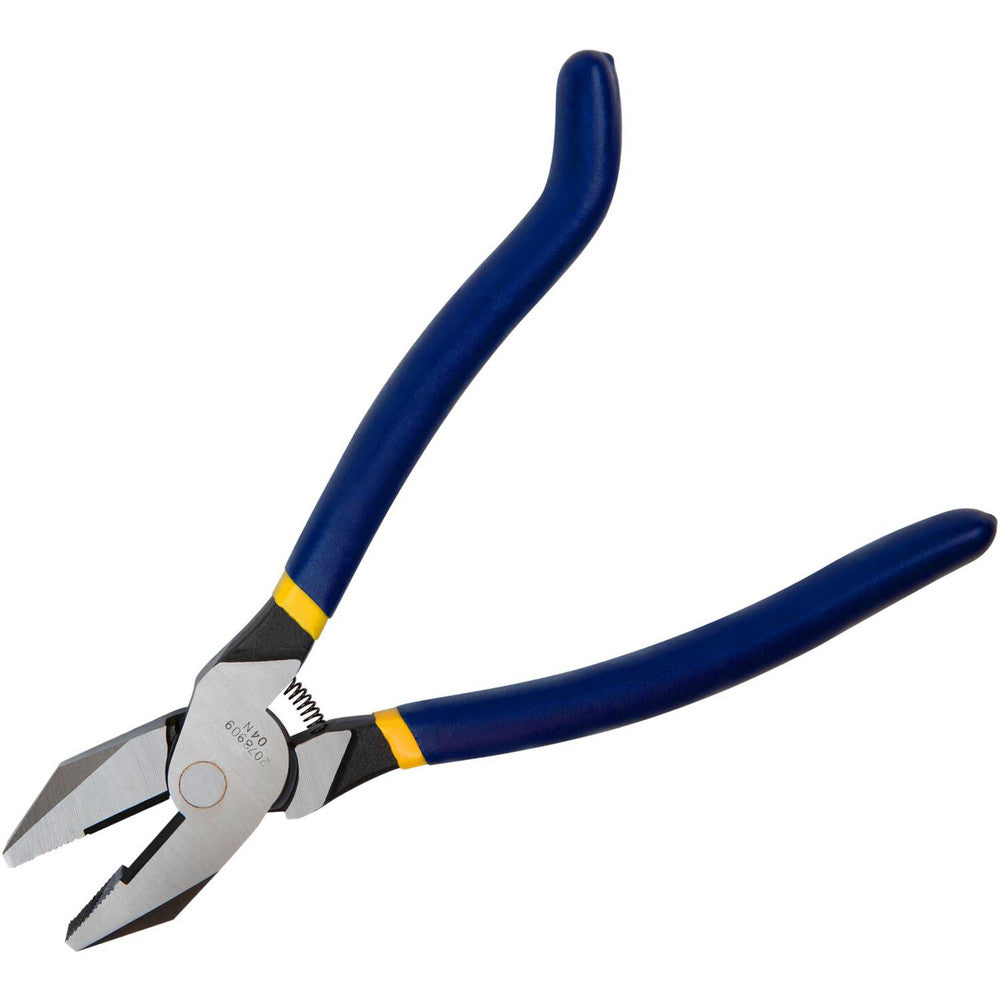 Irwin 2078909 9" OAL, 1-1/2" Jaw Length x 1-1/4" Jaw Width, Side Cutting Ironworker's Pliers