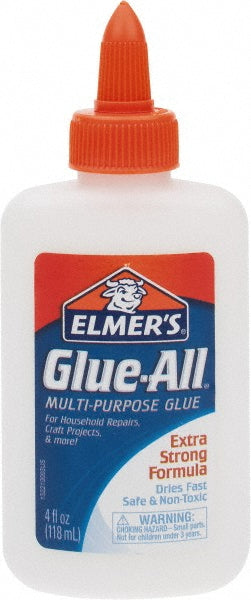 Elmer's E1322 All Purpose Glue 4 oz Bottle, White