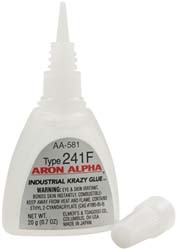 Elmer's AA-581 Adhesive Glue 0.7 oz Bottle, Clear