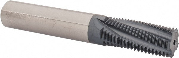 Carmex B0625E1612UN Helical Flute Thread Mill 1-121-1/2-12, Internal, 5 Flute, 0.6250" Shank Dia, Solid Carbide