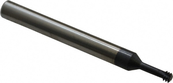 Carmex S0250C4132UN Helical Flute Thread Mill #10-32, Internal, 3 Flute, 1/4" Shank Dia, Solid Carbide