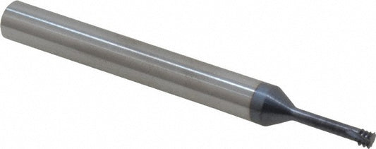Carmex S0250C490.7ISO Helical Flute Thread Mill Internal, 3 Flute, 1/4" Shank Dia, Solid Carbide