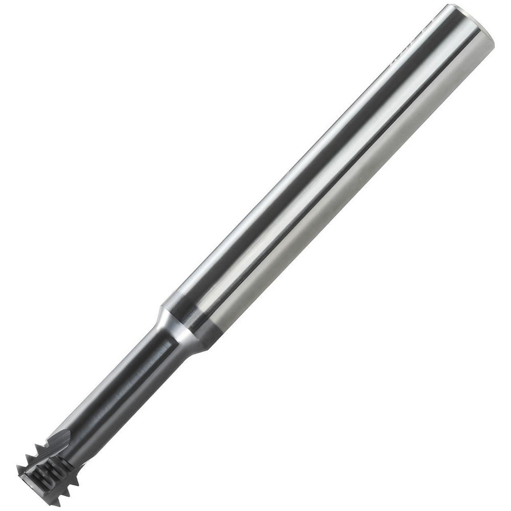 Carmex S0375C101.75ISO Helical Flute Thread Mill M12x1.75, Internal, 3 Flute, 0.3750" Shank Dia, Solid Carbide