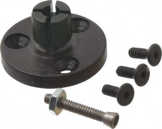 Mitee-Bite 31000 0.16 to 0.29" Expansion Diam, 250 Lb Holding Force, 2-56 Mounting Screw, 2-56 Center Screw, Mild Steel ID Expansion Clamps
