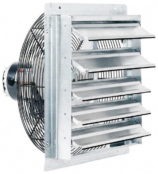Fantech 2SHE36D1 36" Blade, 1/2 hp, 8,225 Max CFM, Single Phase Vertical & Horizontal Mounting Direct Drive Fan