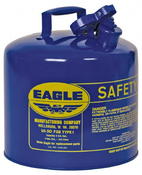 Eagle UI50SB Safety Can 5 gal, Steel