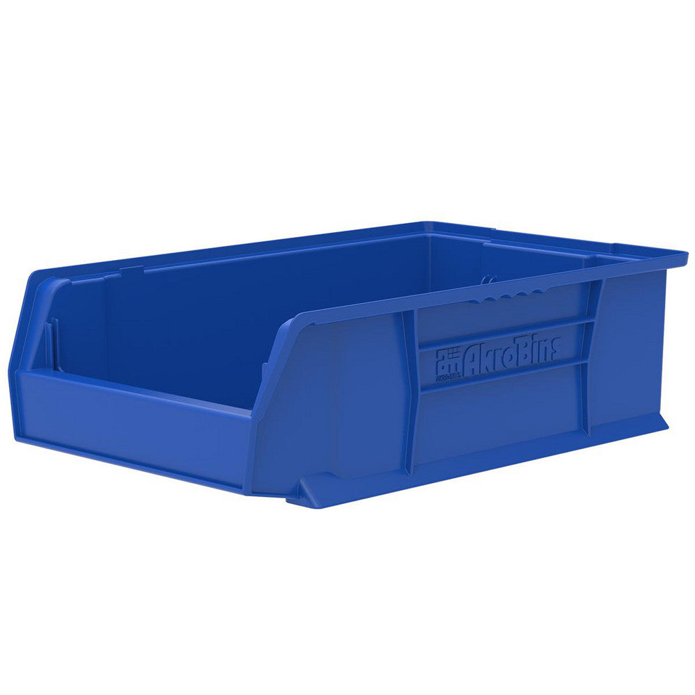 Akro-Mils 30280BLUE Plastic Hopper Stacking Bin Blue