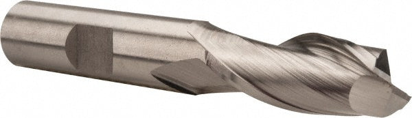 Hertel H74128646 Square End Mill 0.5118'' Dia, 1-1/8'' LOC, 1/2'' Shank Dia, 3-1/8'' OAL, 2 Flutes, Cobalt