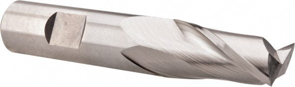 Hertel H74128679 Square End Mill 0.6299'' Dia, 1-5/16'' LOC, 5/8'' Shank Dia, 3-7/16'' OAL, 2 Flutes, Cobalt
