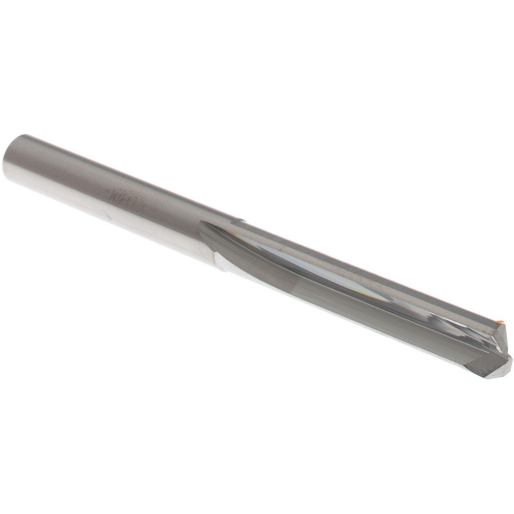 Hertel 74129198 Straight-Flute Drill Bit 3/16" Dia, 140 &deg Point, Carbide