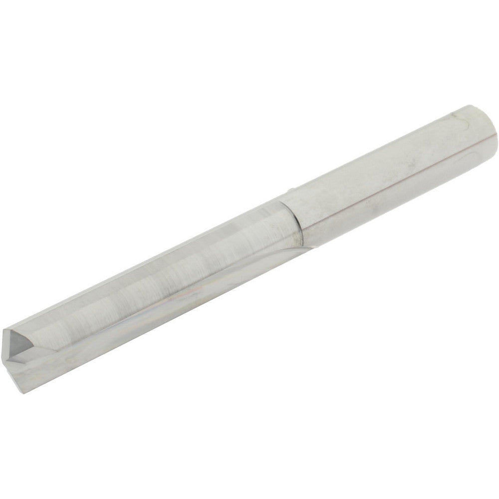Hertel 74129248 Die Drill Bit 17/64" Dia, 140 &deg, Solid Carbide