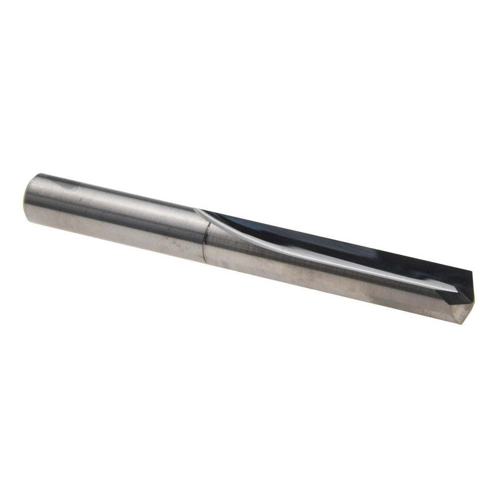Hertel 74129263 Straight-Flute Drill Bit 19/64" Dia, 140 &deg Point, Carbide