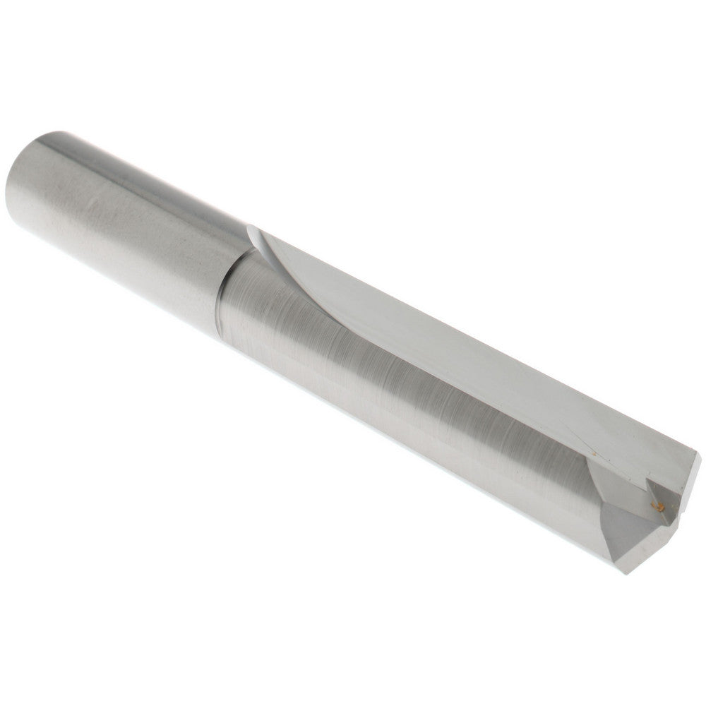 Hertel 74129339 Straight-Flute Drill Bit 13/32" Dia, 140 deg Point, Solid Carbide