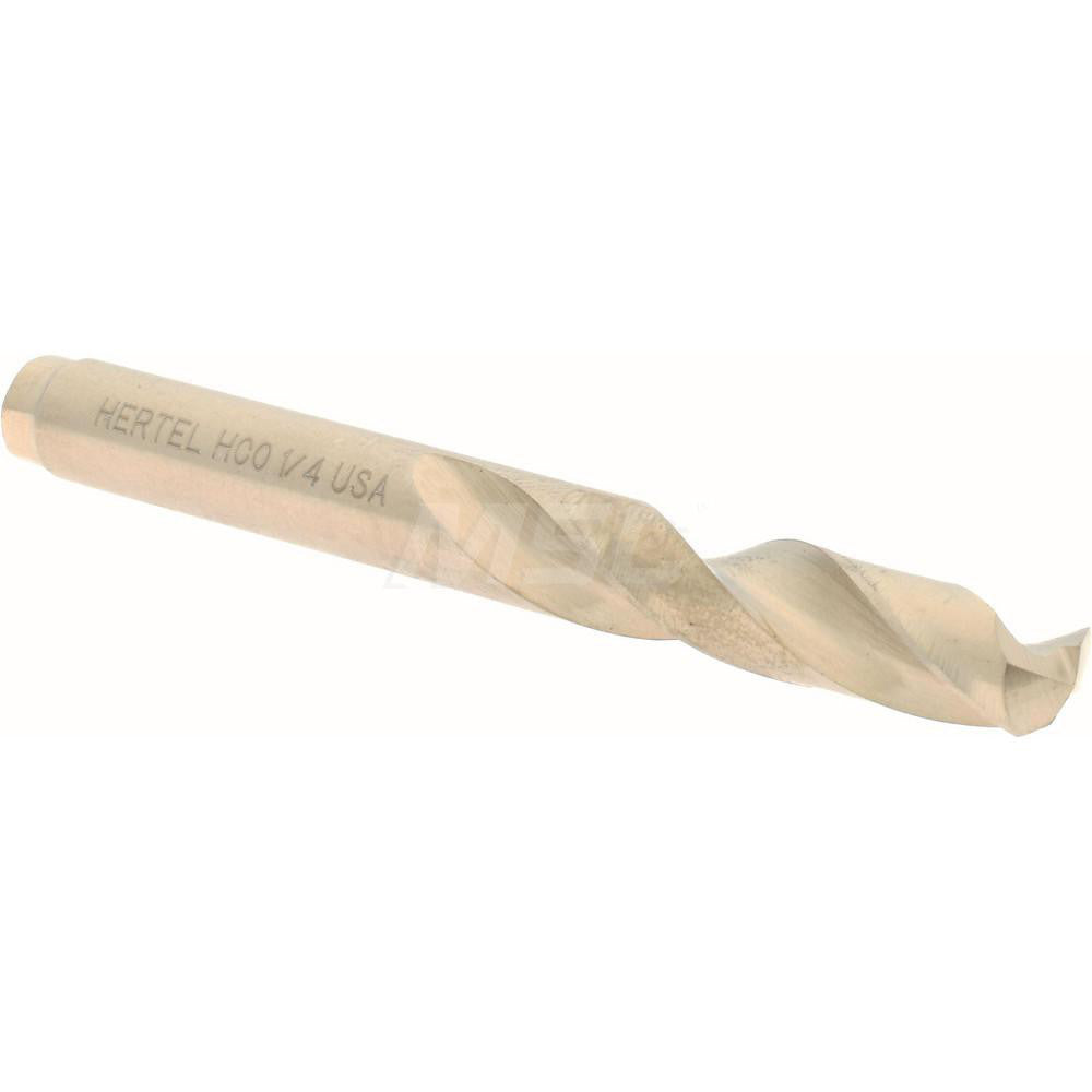 Hertel 74130279 Screw Machine Length Drill Bit 1/4" (0.2500) Dia, 135 deg, Cobalt